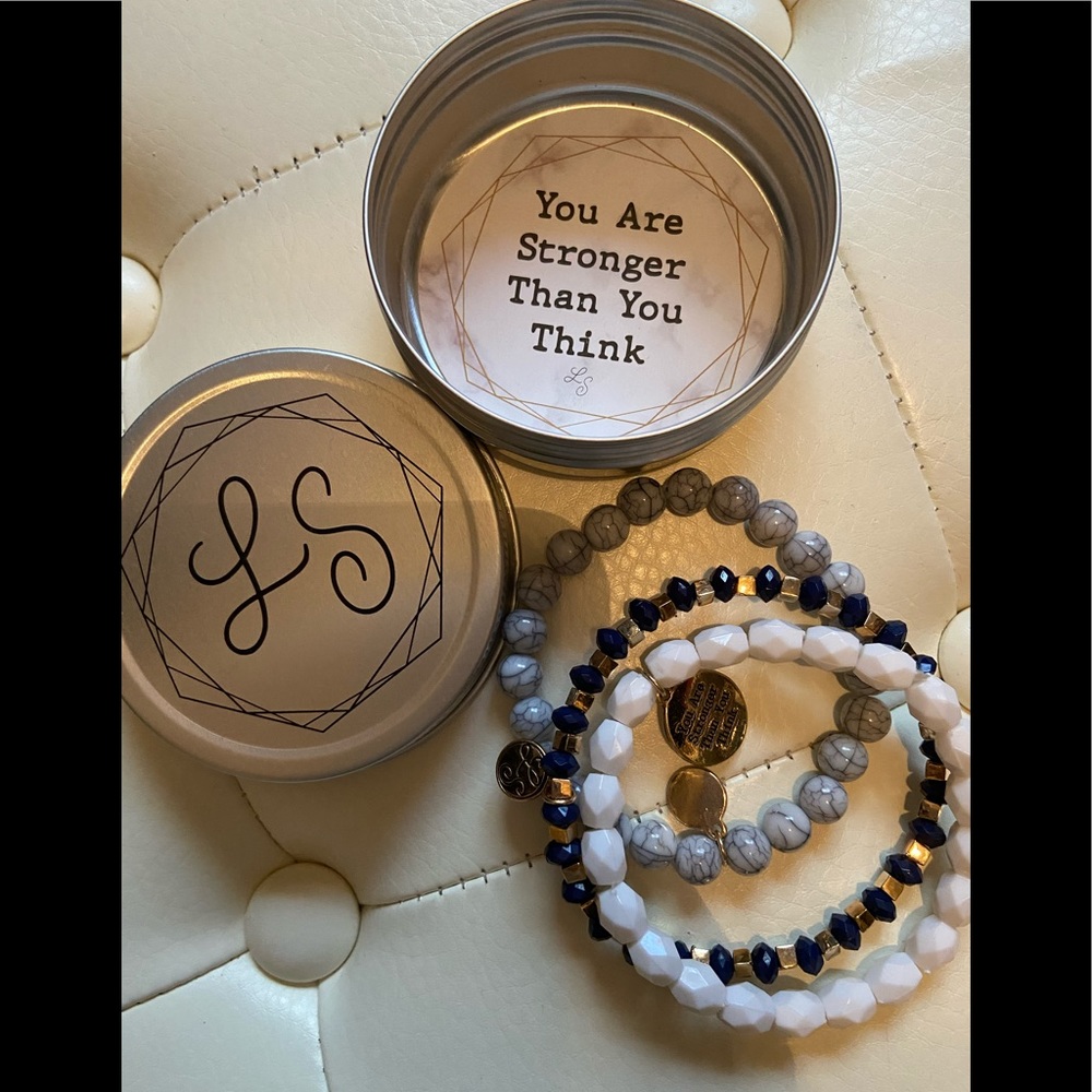 LS Stronger than you think bracelets
